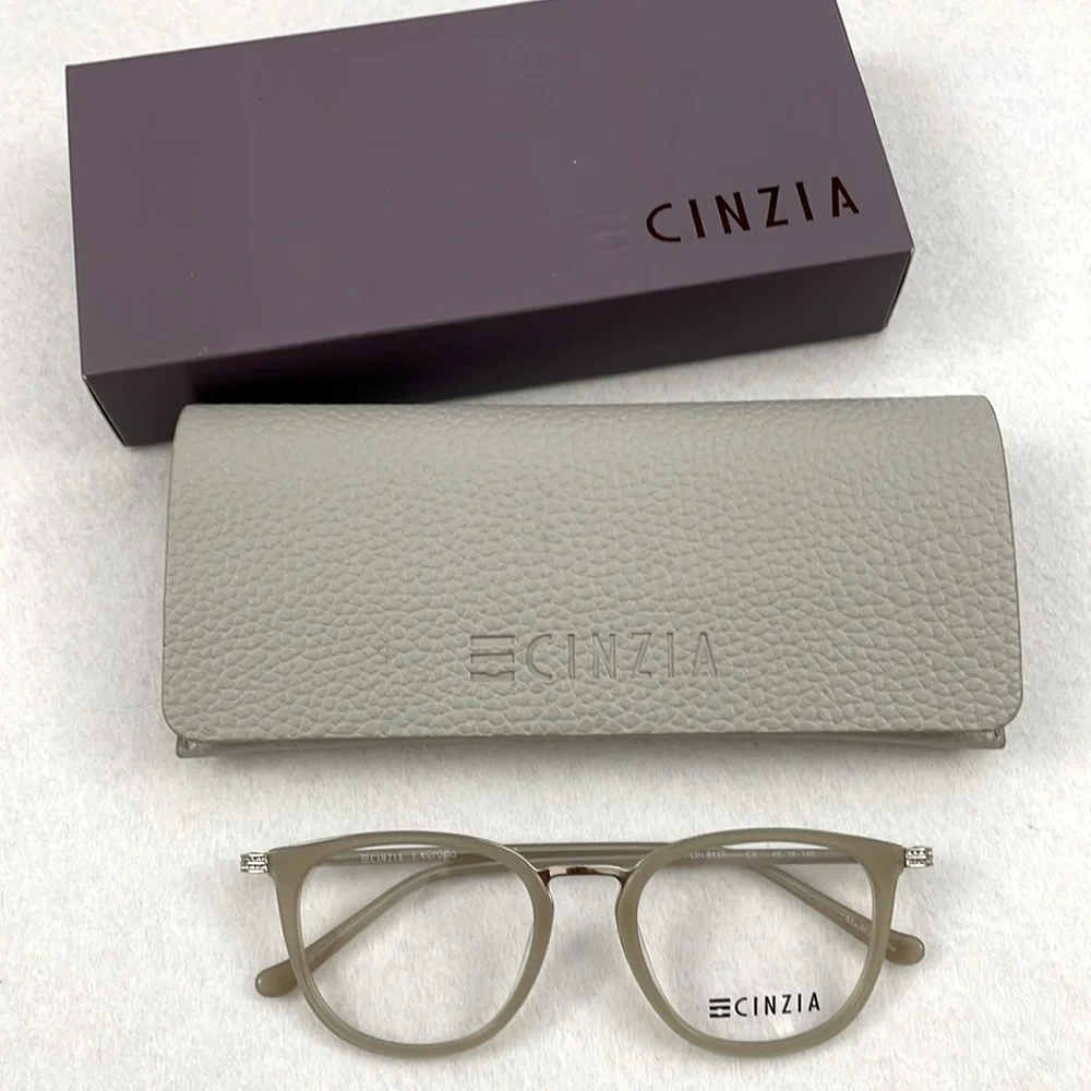 NWT CINZIA Glasses Frame, case and box